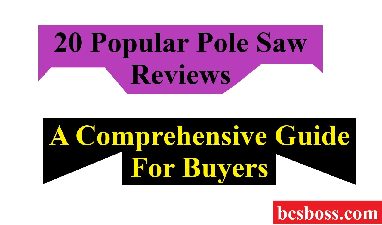 20 Popular Pole Saw Reviews | A Comprehensive Guide For Buyers