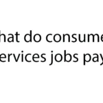 what do consumer services jobs pay